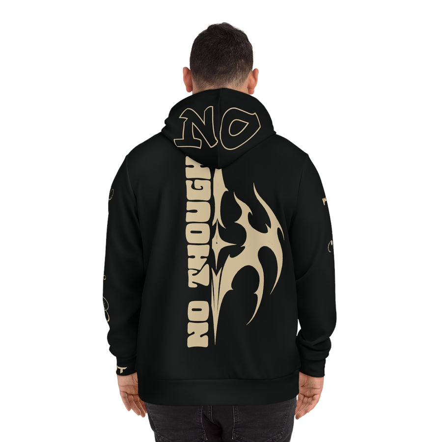 Copy of Flame Graphic and Bold Lettering Hoodie